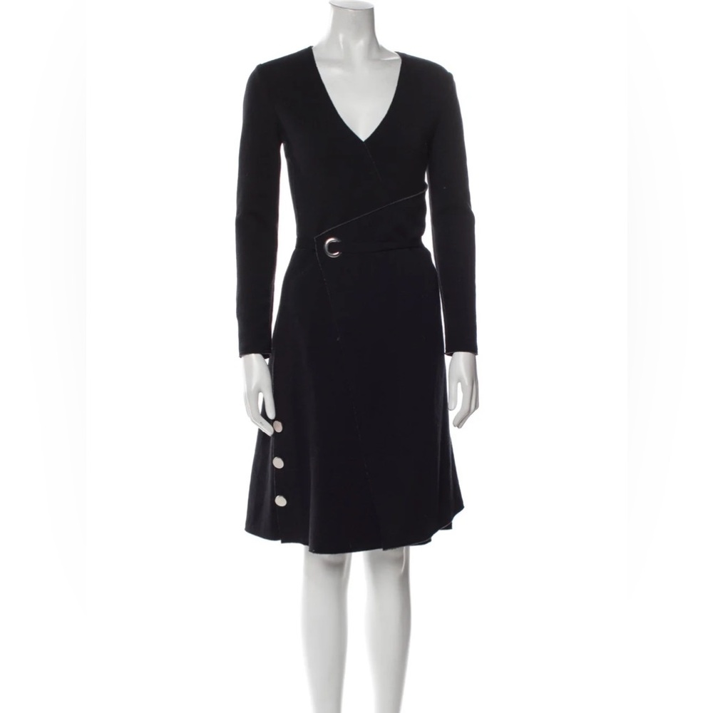Proenza Schouler Black Long Sleeve Dress